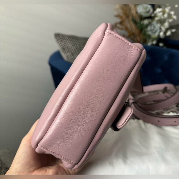 Coach pillow tabby 18 in ice purple❤️ - Picture 3 of 4